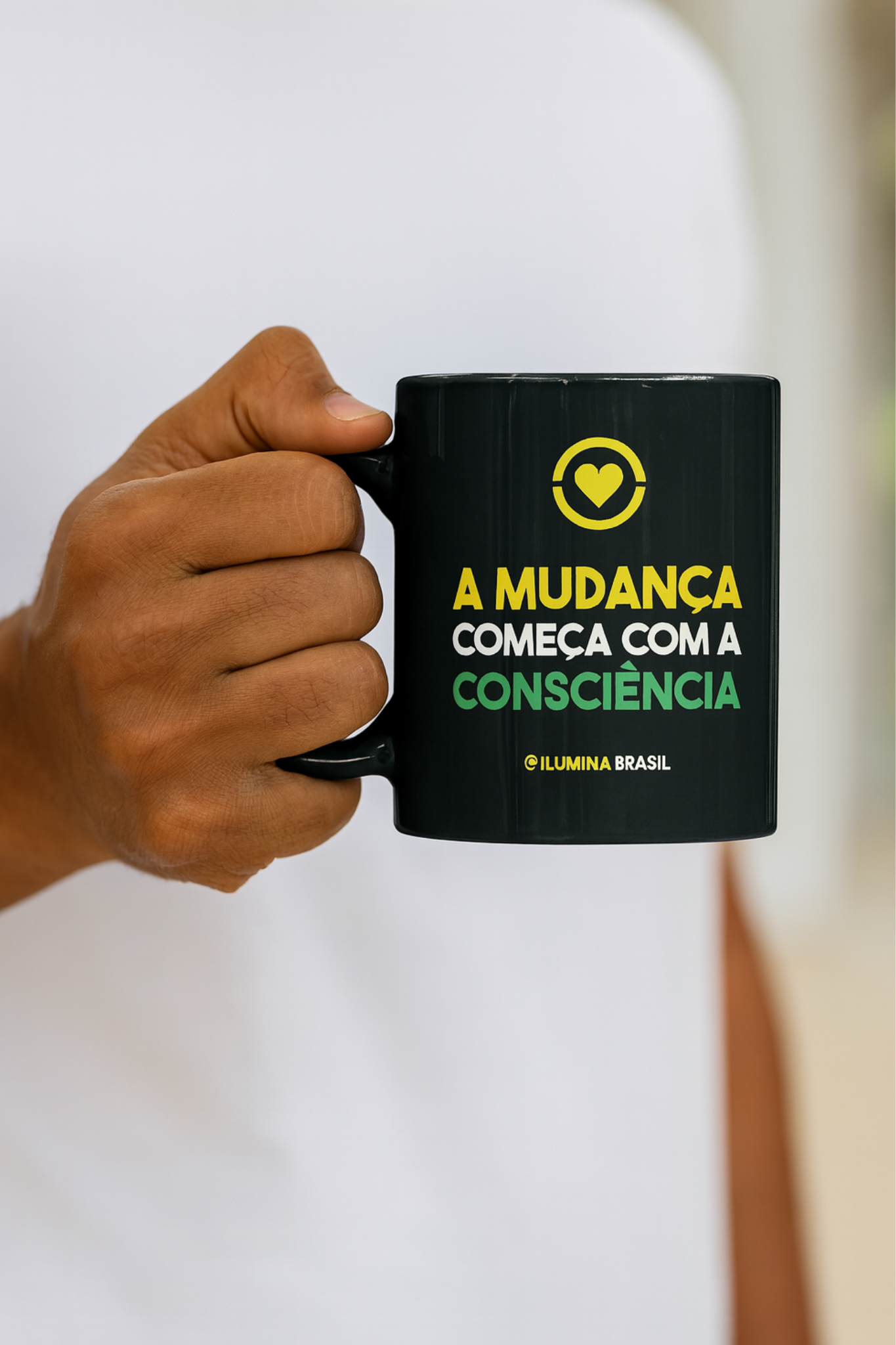 Caneca — A mudança começa com a consciência